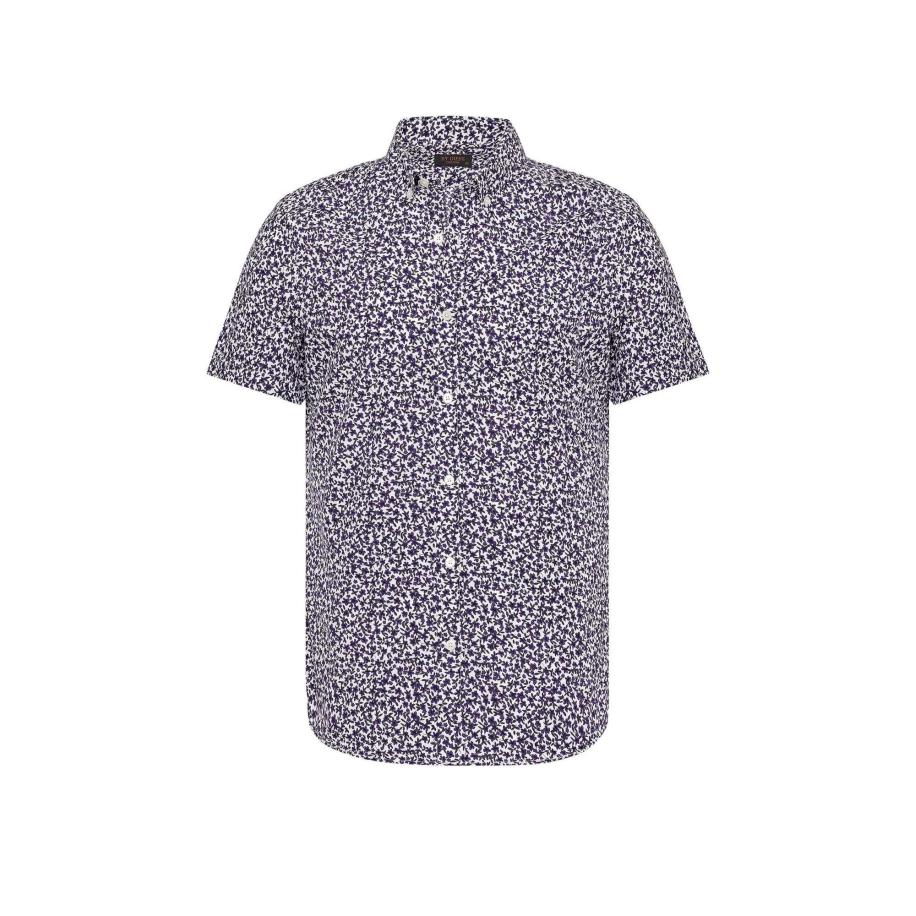 By Diess Collection By Diess Collection Overhemd donkerlila / offwhite -