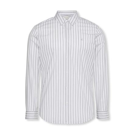 Calvin Klein Calvin Klein Overhemd ecru / lichtgrijs / offwhite