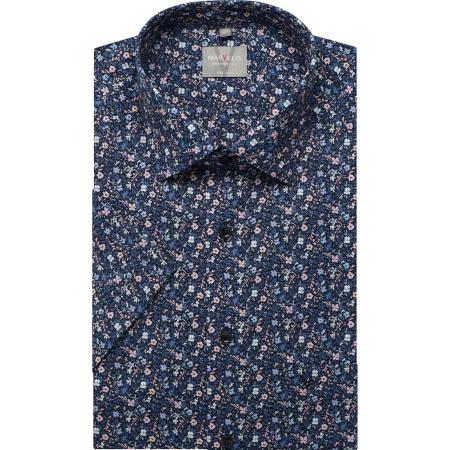 Marvelis Overhemd Korte mouw marine