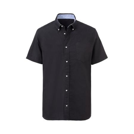 H.I.S H.I.S Overhemd zwart