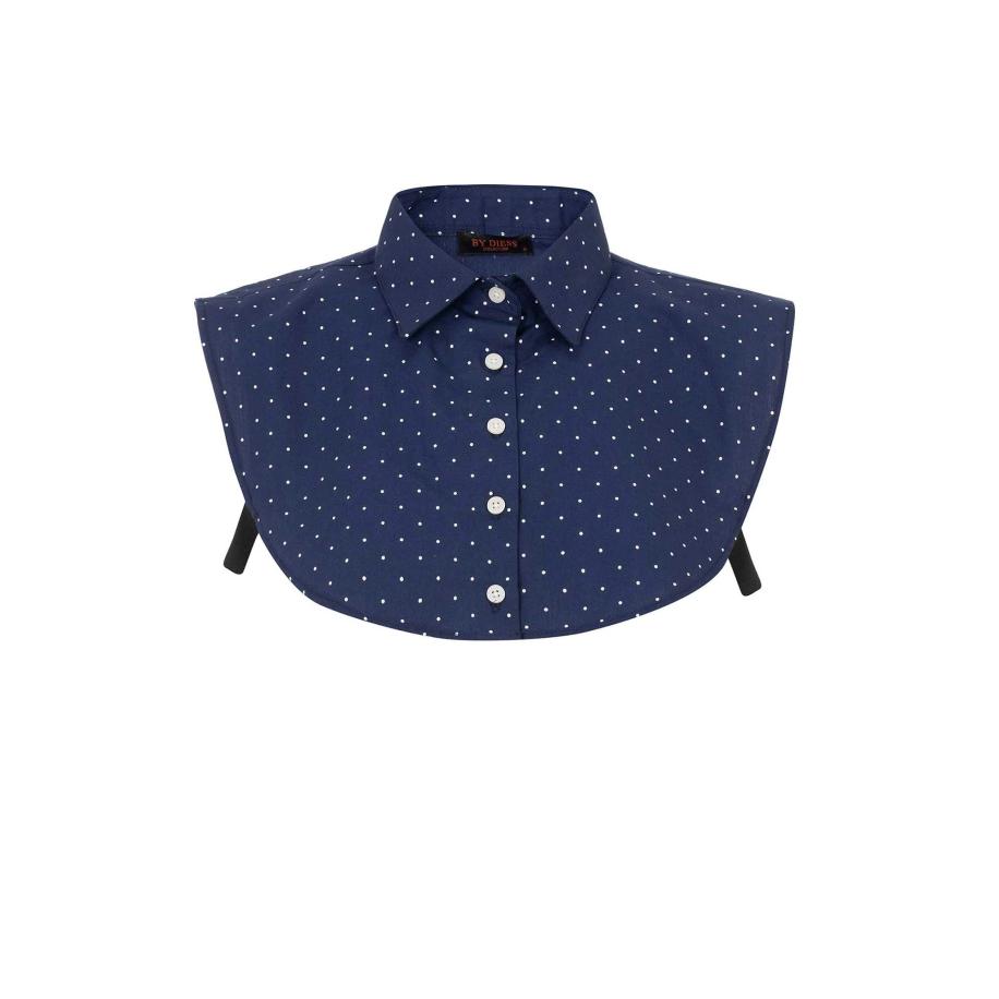 By Diess Collection By Diess Collection Blouse navy / wit -