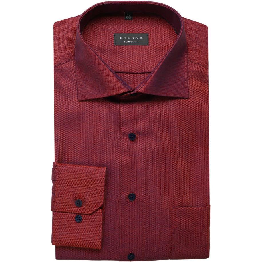 ETERNA Overhemd melba, Gestructureerd Multicolor