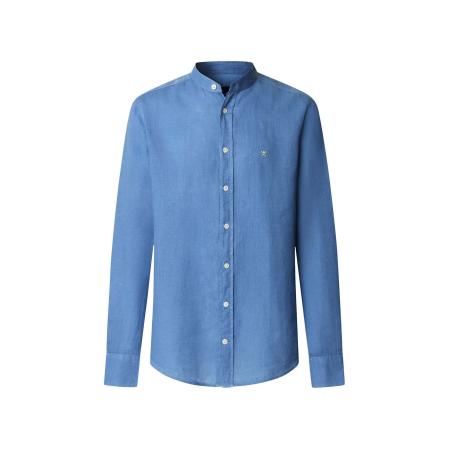 Hackett London Hackett London Overhemd royal blue/koningsblauw