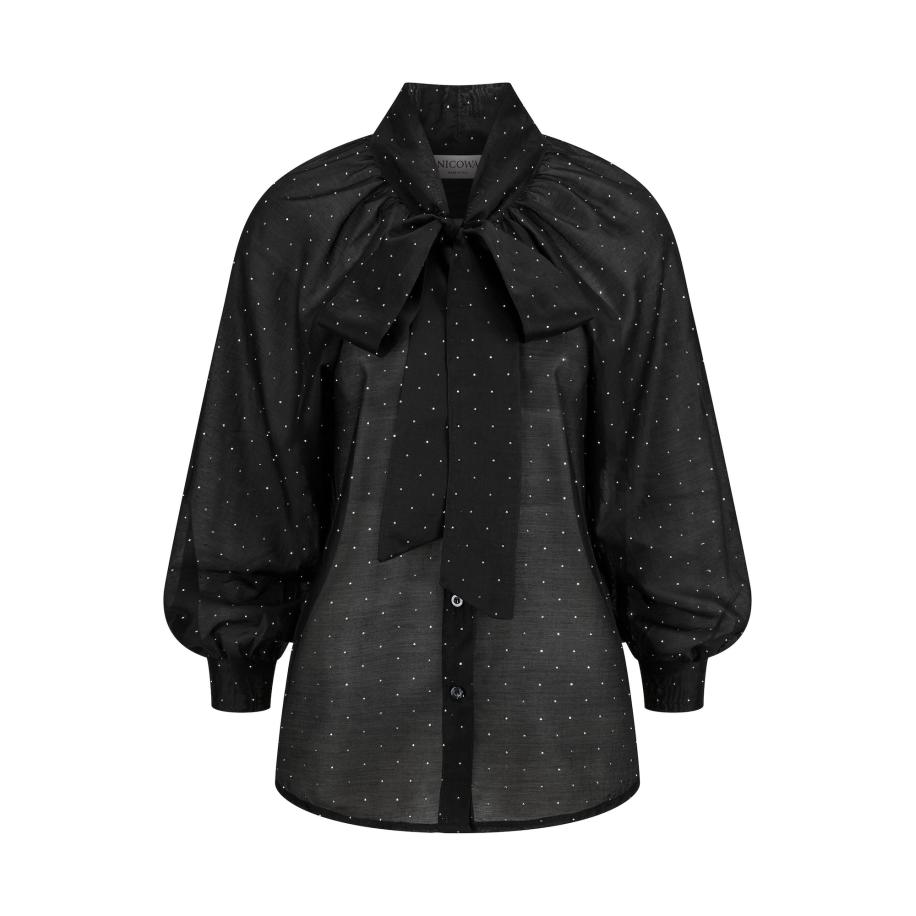 Nicowa Nicowa Blouse FESTAWI zwart -
