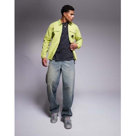 Marshall Artist - Portland - Overshirt in limoengroen