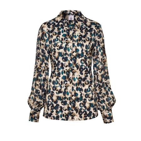 Desoto DESOTO Blouse beige / gemengde kleuren