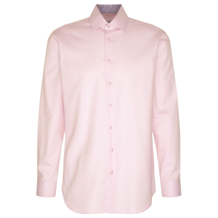 Seidensticker Overhemd roze, Effen Roze