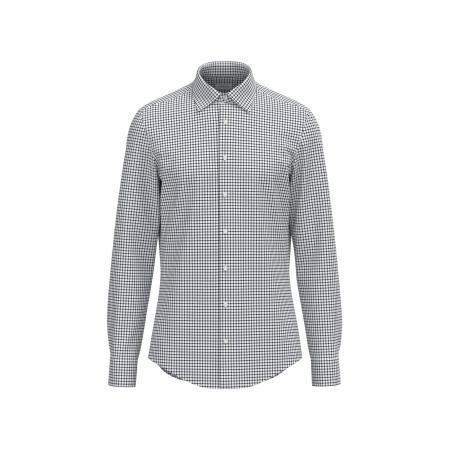 SEIDENSTICKER Zakelijk overhemd donkerblauw / zwart