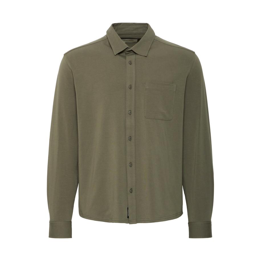 Blend BLEND Overhemd BHALO olijfgroen -