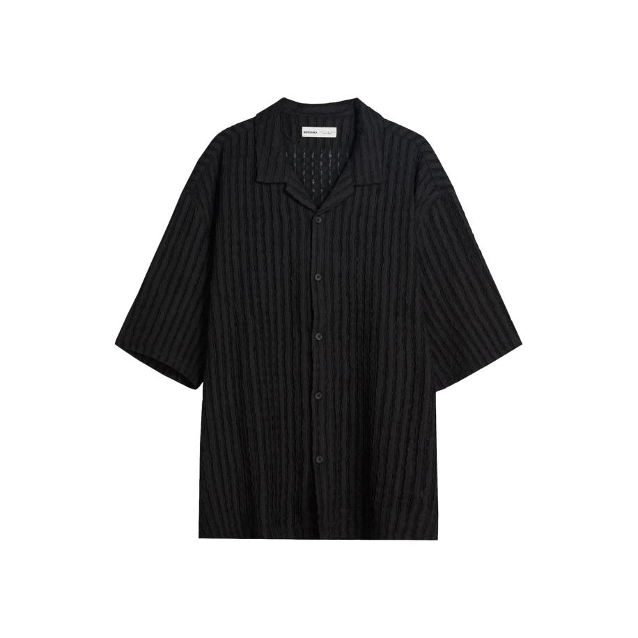 Bershka Bershka Overhemd zwart -