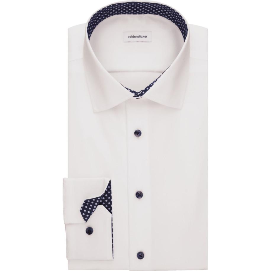 Seidensticker Overhemd ML6 (vanaf 68 CM) wit Wit
