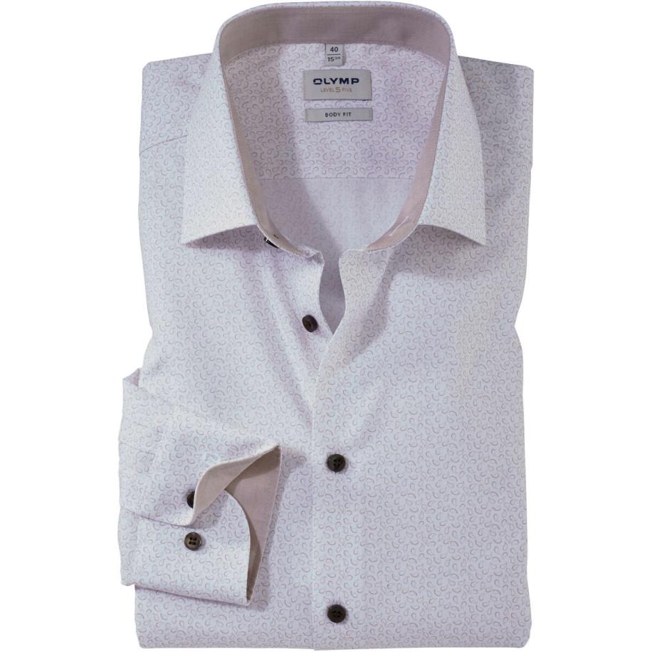 OLYMP Level Five Overhemd ML6 (vanaf 68 CM) natuurlijk Bruin
