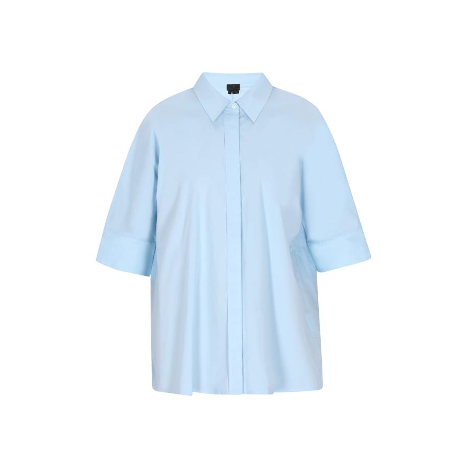 DreiMaster DreiMaster Klassik Blouse lichtblauw -