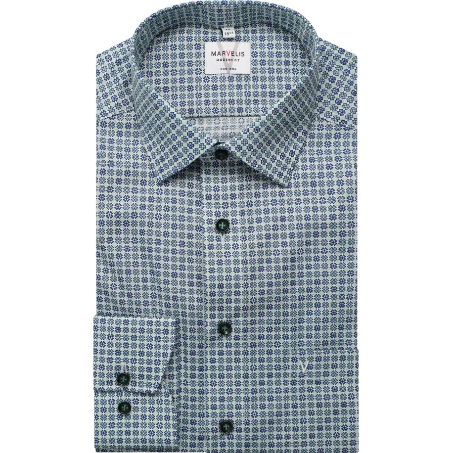 Marvelis Overhemd groen, Motief Groen
