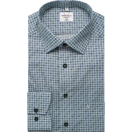 Marvelis Overhemd groen, Motief