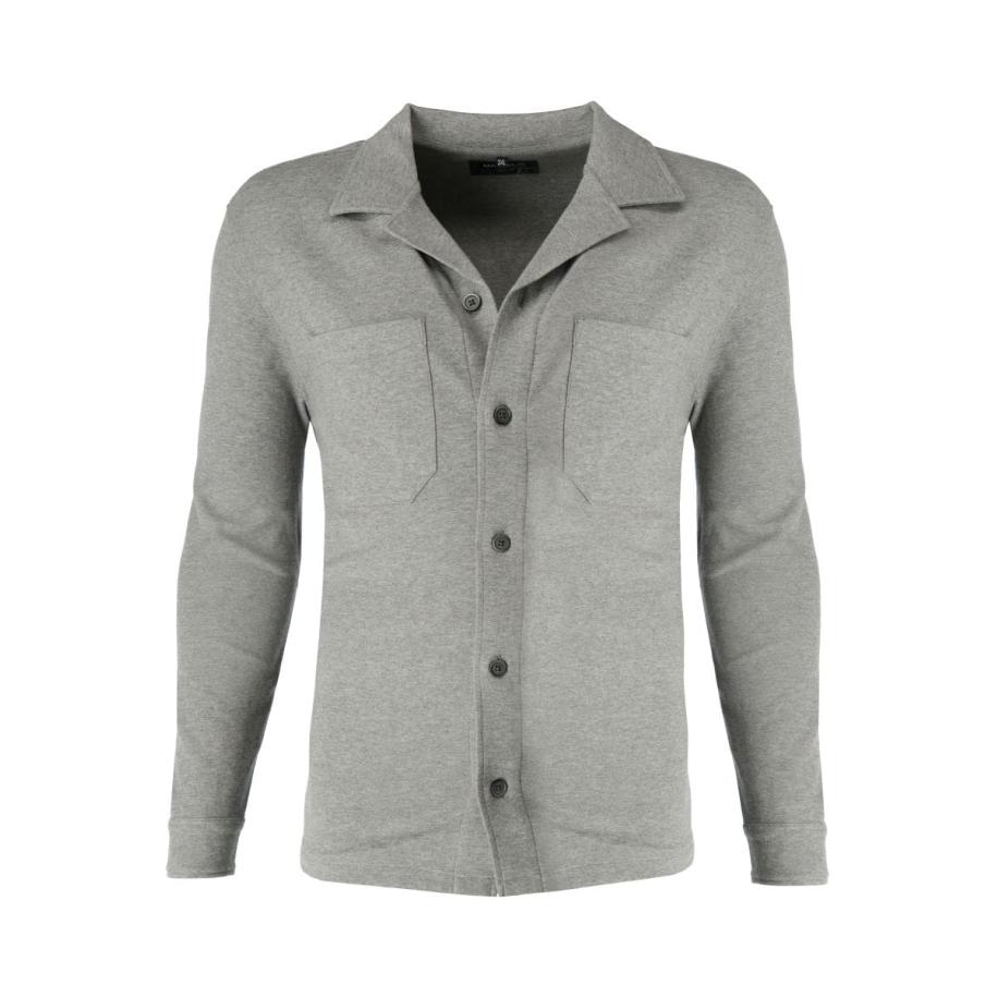 Marvelis Casual Overshirt middengrijs, Effen Grijs