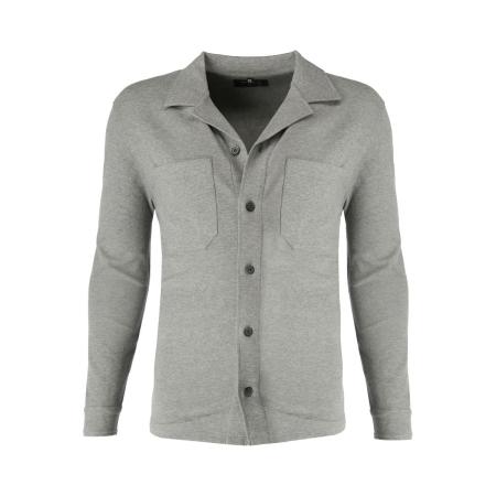 Marvelis Casual Overshirt middengrijs, Effen