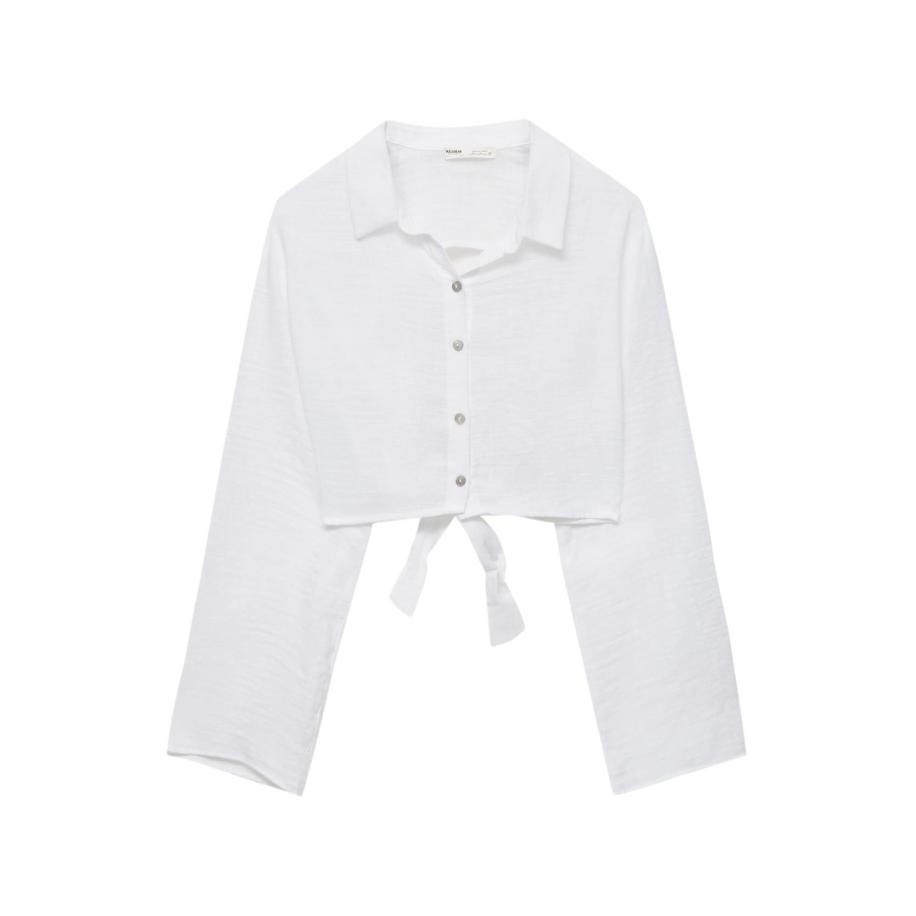 Pull&Bear Pull&Bear Blouse wit -