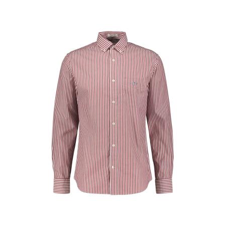 Gant GANT Overhemd donkerrood / offwhite