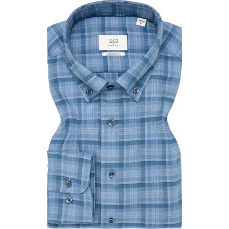 ETERNA 1863 Flanellen Overhemd veelkleurig, Ruit