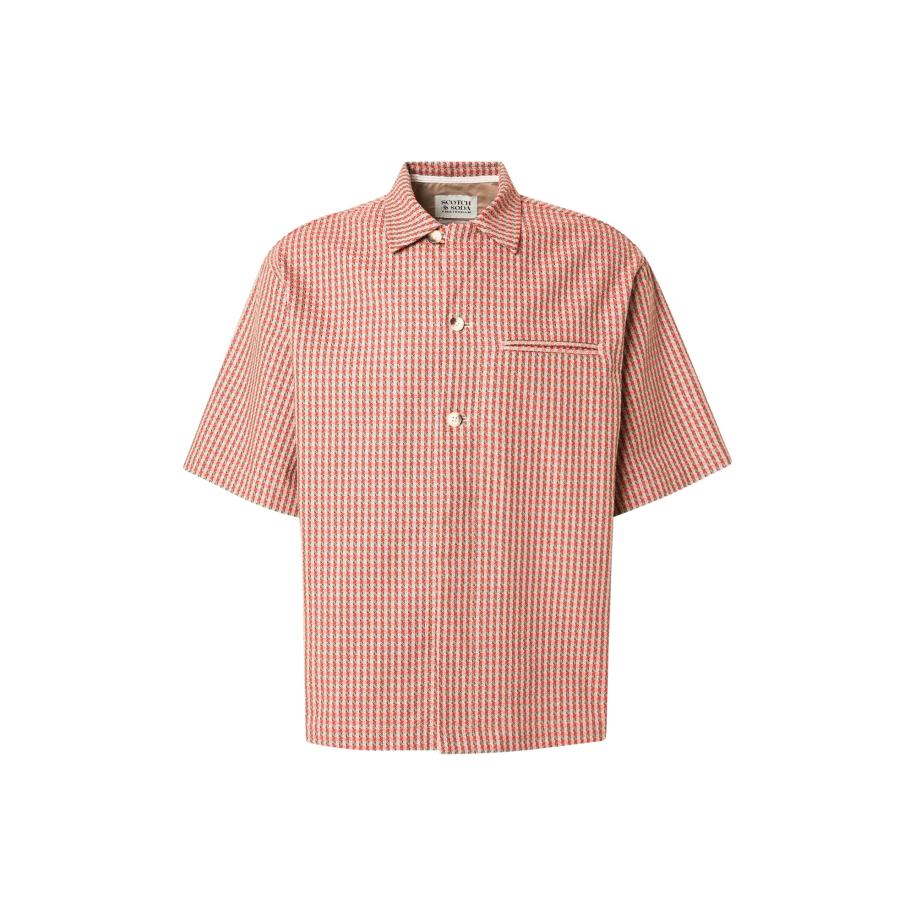 Scotch & Soda SCOTCH & SODA Overhemd grijs / rood / wit -