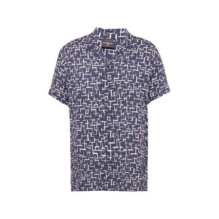 WESTMARK LONDON WESTMARK LONDON Overhemd Hawaii blauw / wit