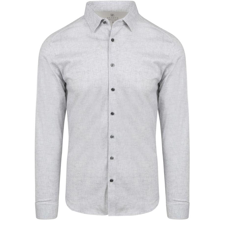 Desoto Overhemd Optics Grijs Grijs