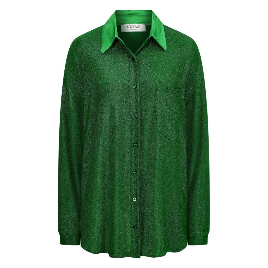 Nicowa Nicowa Blouse LOPAWI groen -