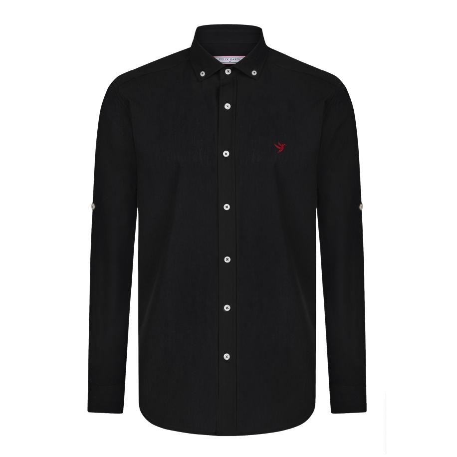 Felix Hardy Felix Hardy Overhemd zwart -