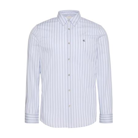 Calvin Klein Calvin Klein Overhemd duifblauw / wit