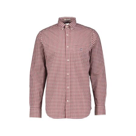 Gant GANT Overhemd bordeaux / rood gemêleerd / natuurwit