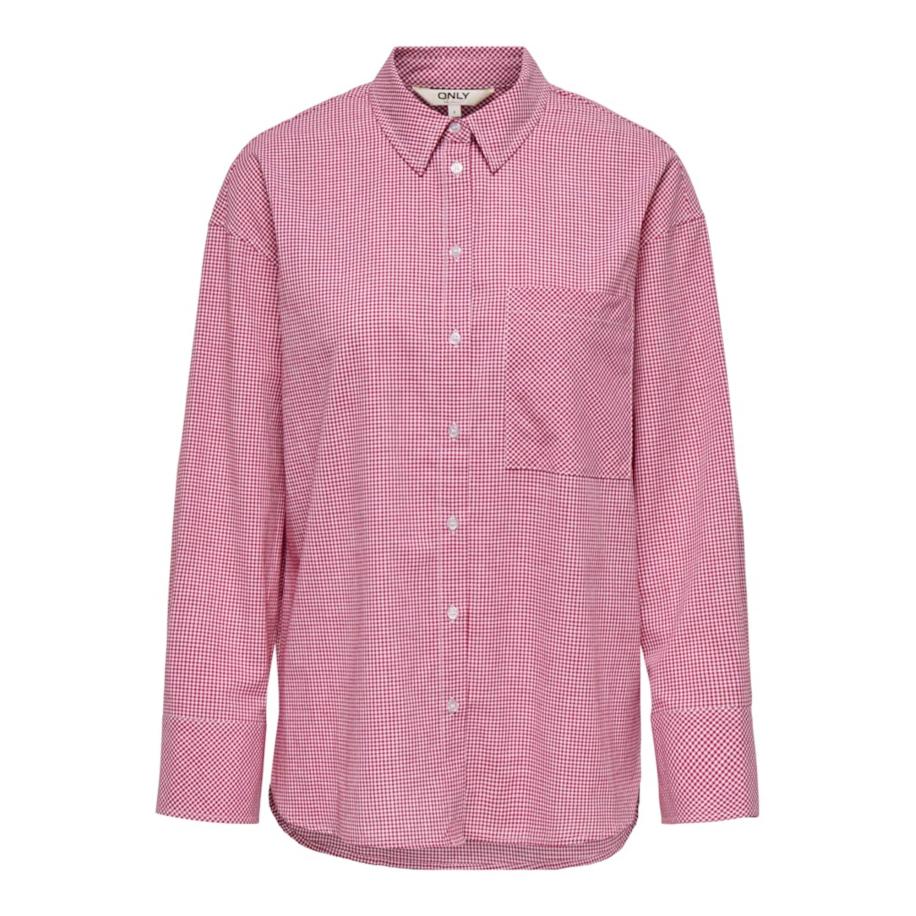 Only ONLY Blouse ONLYVETTE rood / wit -