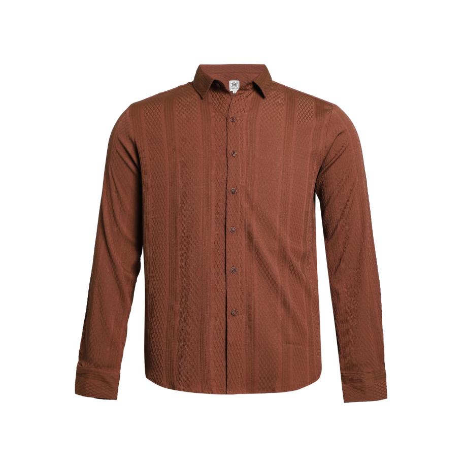 Campus Sutra Campus Sutra Overhemd Tarah bruin -