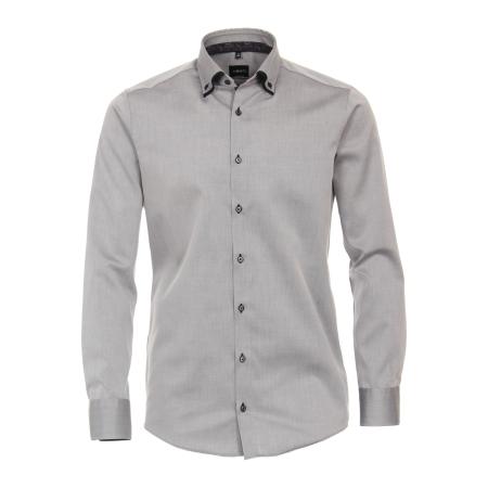 Venti Overhemd zilver, Faux-uni