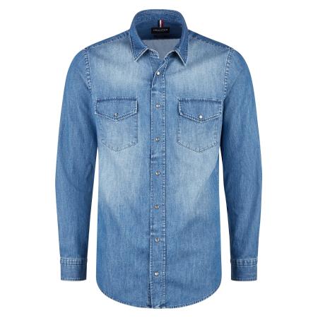 HECHTER PARIS HECHTER PARIS Overhemd hemelsblauw