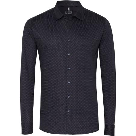 Desoto Overhemd Print Wings Navy