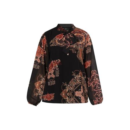 Faina faina Blouse gemengde kleuren / zwart
