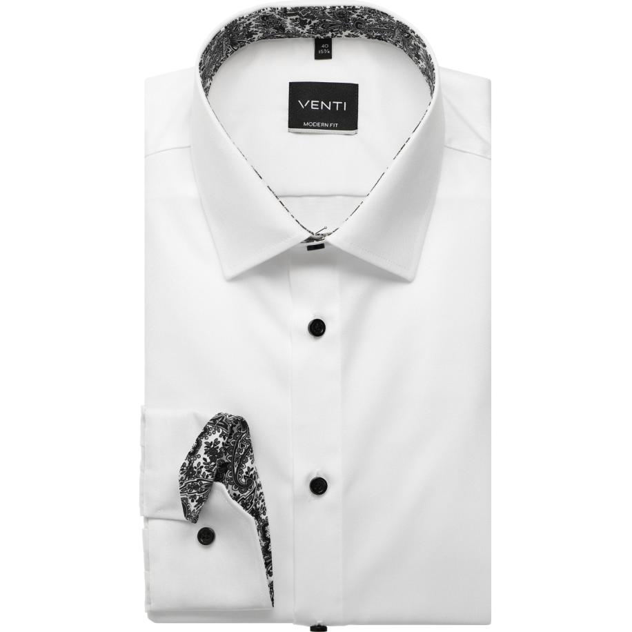 Venti Overhemd ML6 (vanaf 68 CM) wit Wit