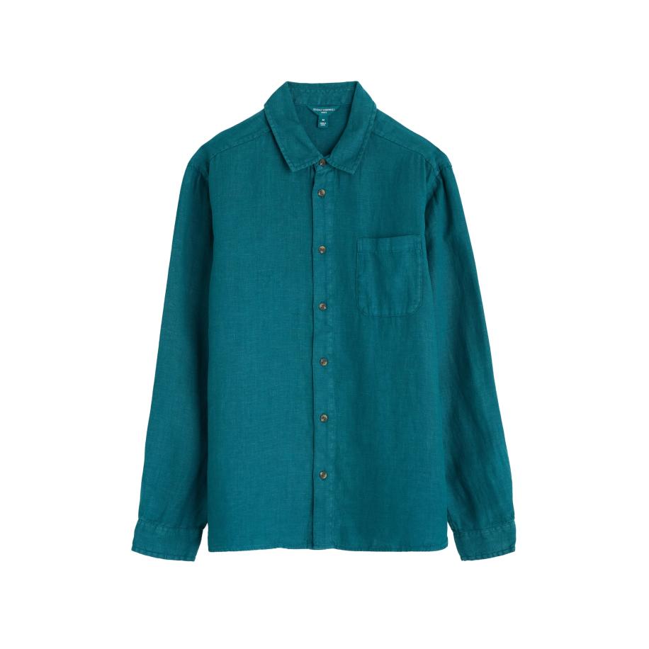 Seasalt Cornwall Seasalt Cornwall Overhemd Curator petrol -