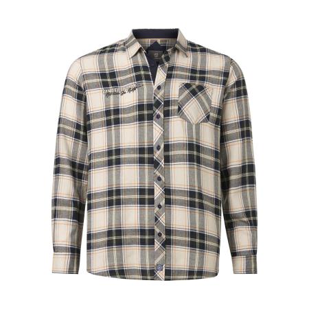 Jan Vanderstorm Overhemd zilvergrijs, Ruit