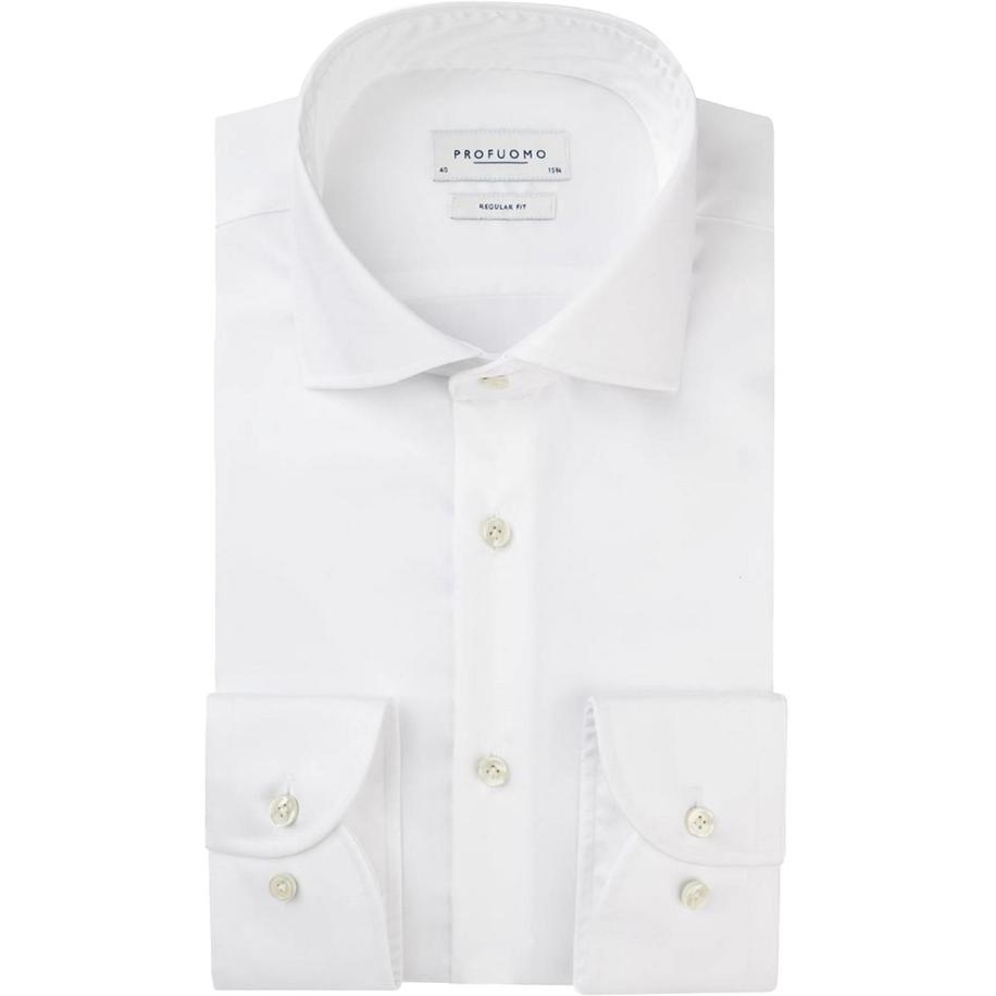 Profuomo Originale Overhemd RF Wit Wit