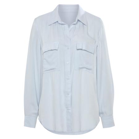 VIVANCE VIVANCE Blouse lichtblauw
