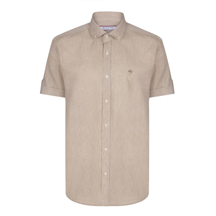 Felix Hardy Felix Hardy Overhemd beige -