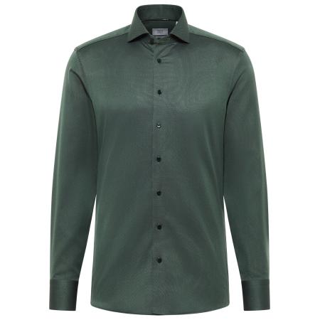 Eterna ETERNA Zakelijk overhemd donkergroen / zwart