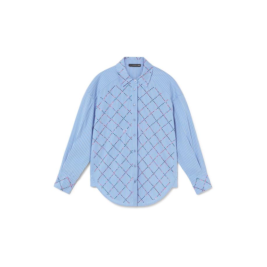 Lola Casademunt Lola Casademunt Blouse blauw -