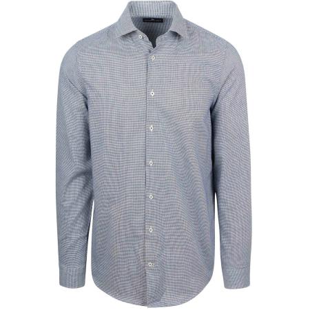 Steppin' Out Overhemd Flanel Pepita Blauw