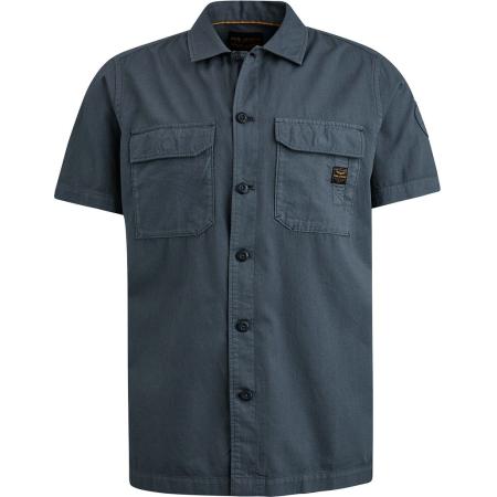 PME Legend Short Sleeve Overhemd Antraciet