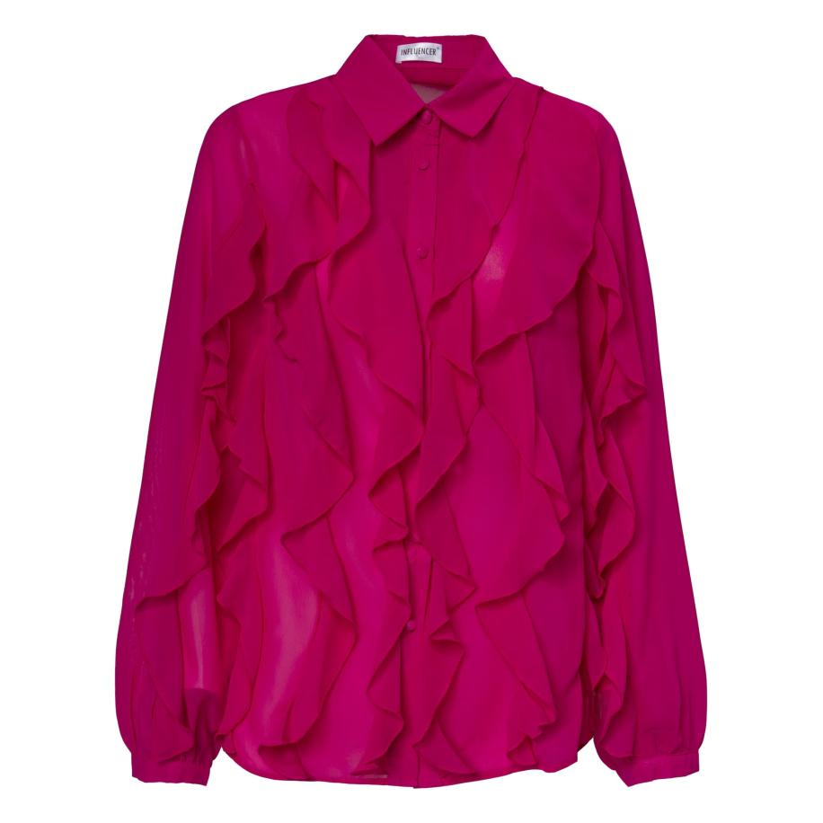 Influencer Influencer Blouse framboos -