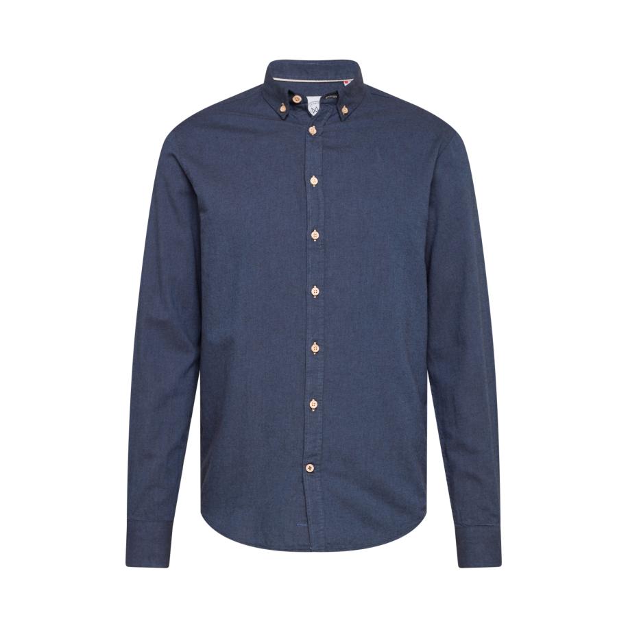 Kronstadt Kronstadt Overhemd Johan Diego navy -