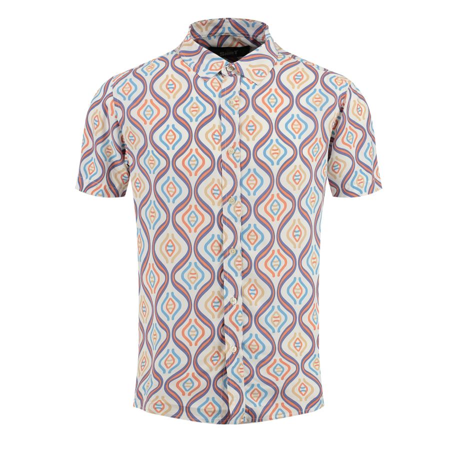 Key Largo Key Largo Overhemd MEAKER blauw / gemengde kleuren -